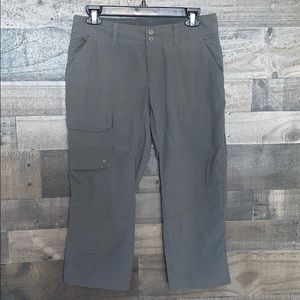 Gray Columbia Performance Fishing Gear Capris